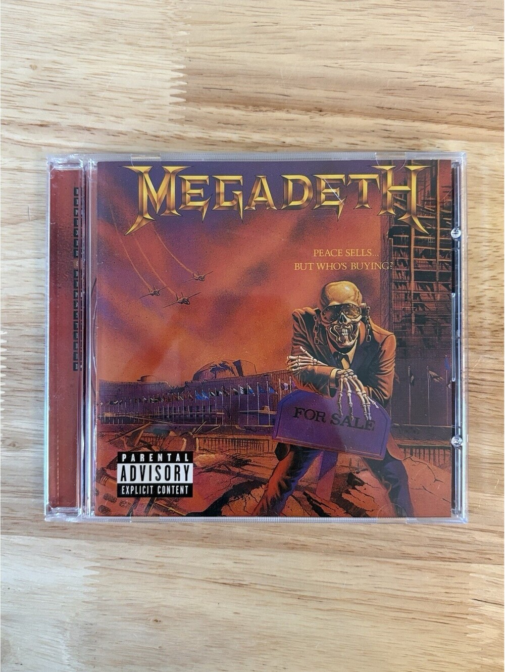 Megadeth Peace Sells...But Who's Buying? CD with Bonus Tracks, PA, Remastered